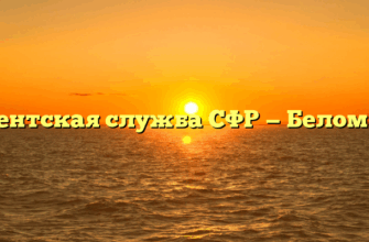 Клиентская служба СФР — Беломорск