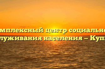 Комплексный центр социального обслуживания населения — Купино