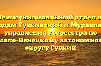 Межмуниципальный отдел по городам Губкинский и Муравленко управления Росреестра по Ямало-Ненецкому автономному округу Губкин