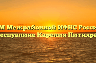 ТОРМ Межрайонной ИФНС России № 5 по Республике Карелия Питкяранта