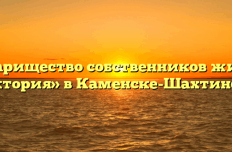 Товарищество собственников жилья «Виктория» в Каменске-Шахтинском
