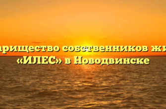 Товарищество собственников жилья «ИЛЕС» в Новодвинске