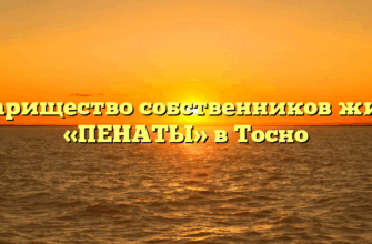 Товарищество собственников жилья «ПЕНАТЫ» в Тосно