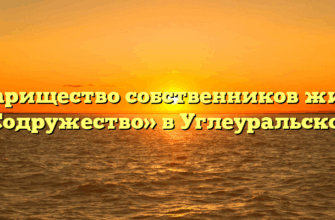 Товарищество собственников жилья «Содружество» в Углеуральском