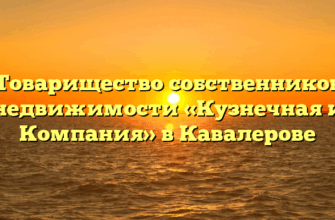 Товарищество собственников недвижимости «Кузнечная и Компания» в Кавалерове