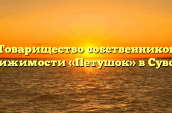 Товарищество собственников недвижимости «Петушок» в Суворове