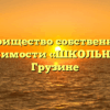 Товарищество собственников недвижимости «ШКОЛЬНАЯ 11» в Грузине