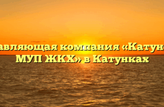 Управляющая компания «Катунское МУП ЖКХ» в Катунках