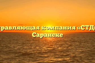 Управляющая компания «СТД» в Саранске