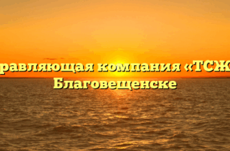 Управляющая компания «ТСЖ» в Благовещенске