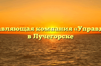 Управляющая компания «Управдом» в Лучегорске