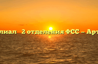Филиал № 2 отделения ФСС — Артем