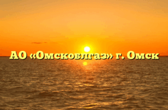 АО «Омскоблгаз» г. Омск