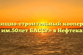 Жилищно-строительный кооператив «ЖК им.50лет БАССР» в Нефтекамске