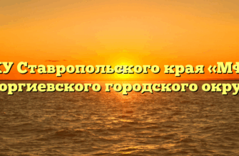 МКУ Ставропольского края «МФЦ» Георгиевского городского округа