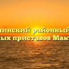 Макушинский районный отдел судебных приставов Макушино