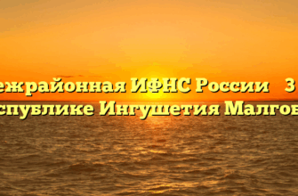 Межрайонная ИФНС России № 3 по Республике Ингушетия Малгобек