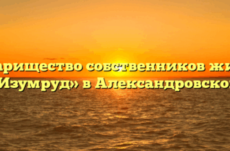 Товарищество собственников жилья «Изумруд» в Александровском
