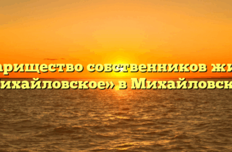 Товарищество собственников жилья «Михайловское» в Михайловском
