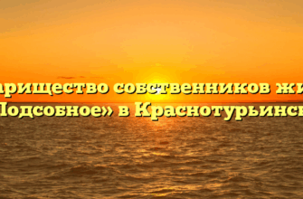 Товарищество собственников жилья «Подсобное» в Краснотурьинске