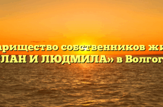 Товарищество собственников жилья «РУСЛАН И ЛЮДМИЛА» в Волгограде