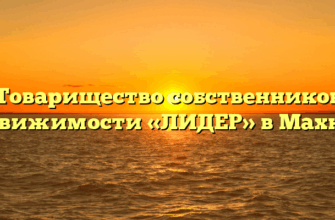 Товарищество собственников недвижимости «ЛИДЕР» в Махнёве
