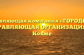 Управляющая компания «ГОРОДСКАЯ УПРАВЛЯЮЩАЯ ОРГАНИЗАЦИЯ» в Кохме