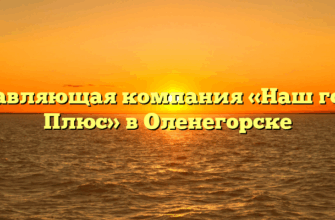 Управляющая компания «Наш город Плюс» в Оленегорске