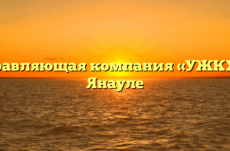 Управляющая компания «УЖКХ» в Янауле